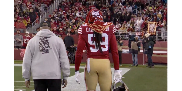 San Francisco 49ers linebacker De'Vondre Campbells alternativa tillvägagångssätt
